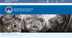 Desktop Screenshot of dna.gov.ar
